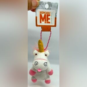 Universal Studios Japan “Despicable Me” Unicorn Plush Keychain, NWT.
